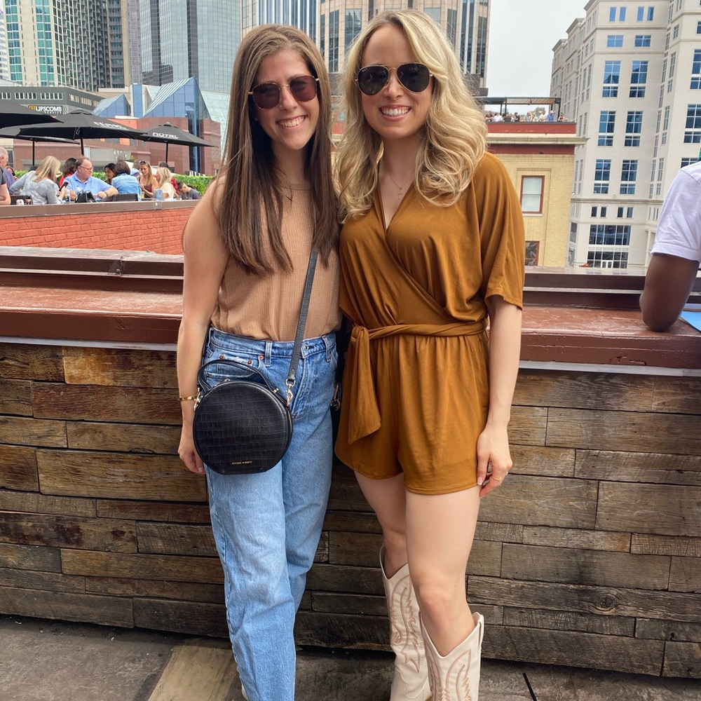 Lovers + Friends Brown Wrap Jumpsuit - Picture 3 of 5